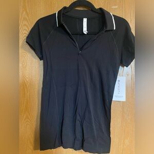 Athleta momentum polo tee.